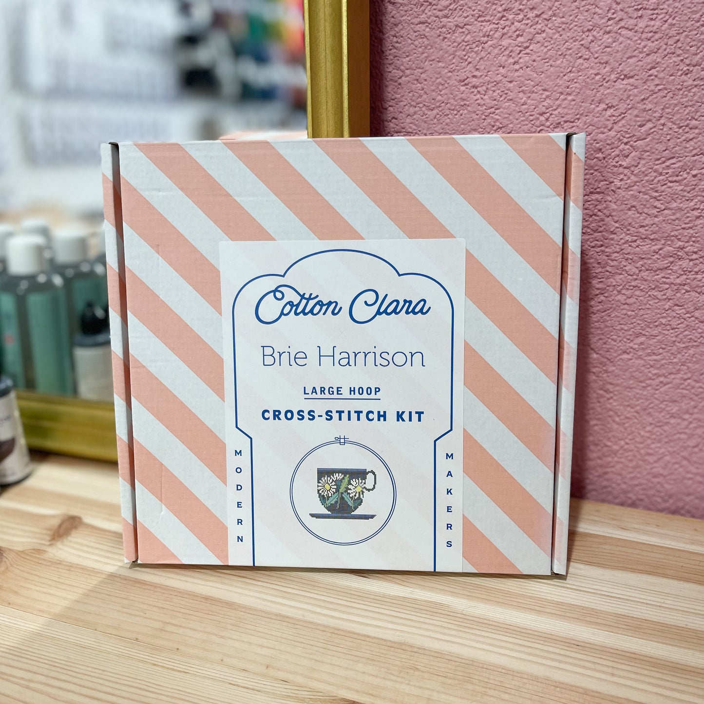 Cotton Clara - Kit point de croix Teacup