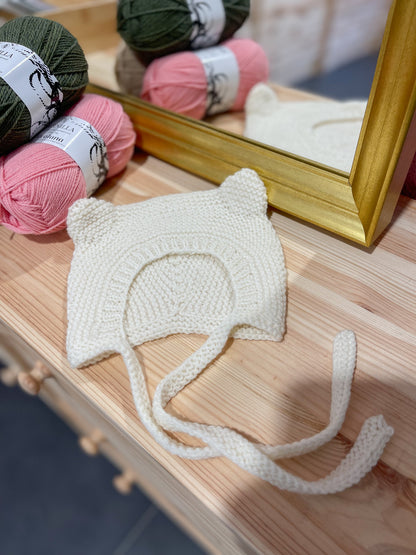 Atelier de Tricot - Mon premier bonnet ourson
