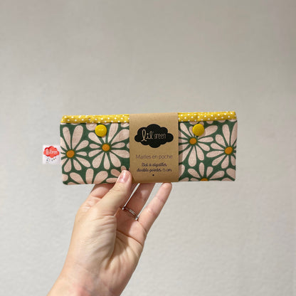 Mailles en poche - Etui à aiguilles double-pointes (15cm)