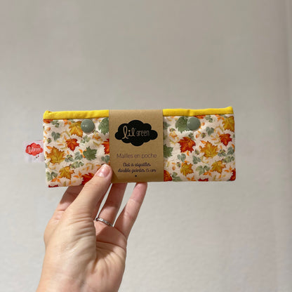 Mailles en poche - Etui à aiguilles double-pointes (15cm)