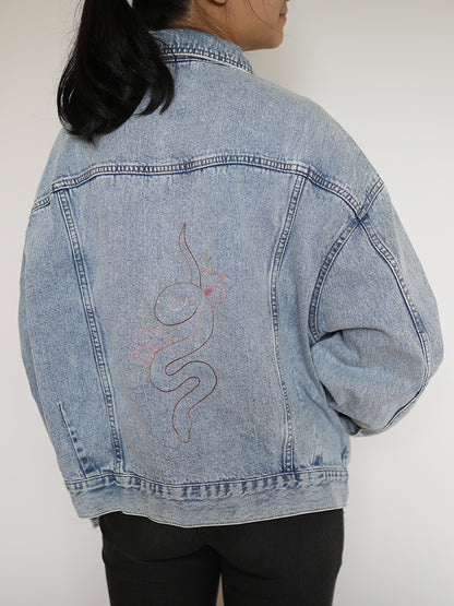 Veste en jeans - Serpent