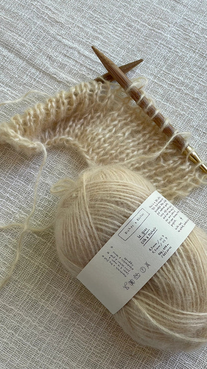 Patron de tricot Biches et Bûches - Agnes Sweater