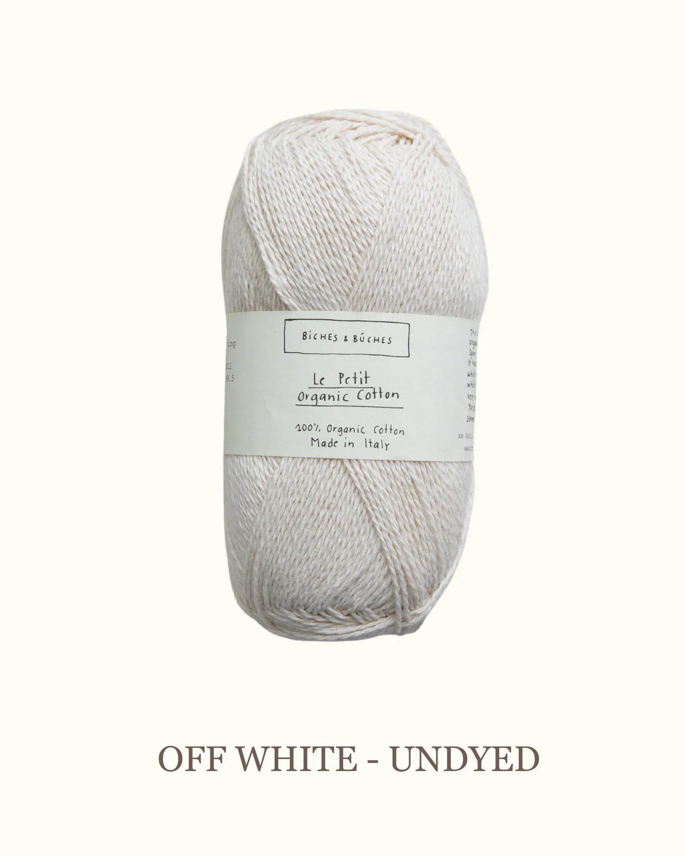 Le Petit Organic Cotton – Biches & Bûches