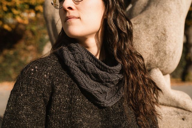 Patron de tricot - Halmoni Shawlette & Cowl