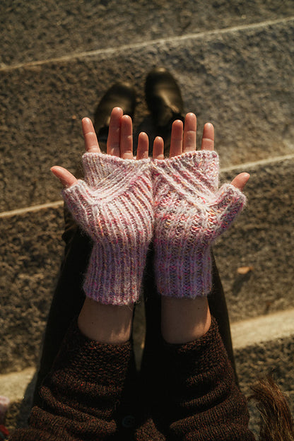 Patron de tricot - Gecko Mitaines