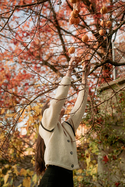Patron de tricot - White Day Cardigan