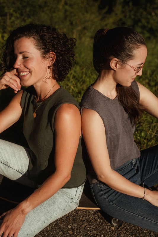 Atelier de Tricot - Mon premier top / Muscle Tank