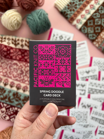 Spring Doodle card deck - Pacific Knit Co.