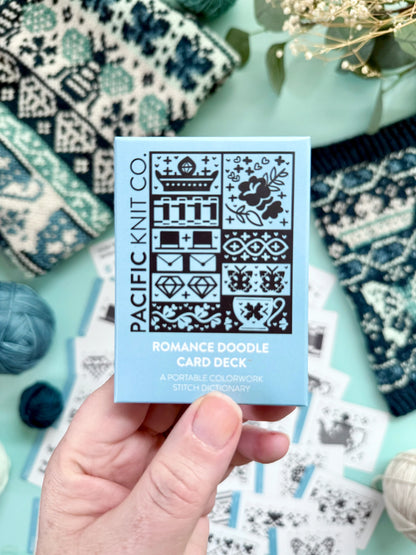 Romance Doodle card deck - Pacific Knit Co.