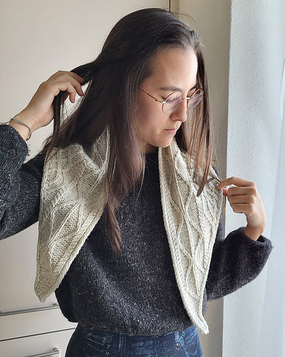 Patron de tricot - Halmoni Shawlette & Cowl