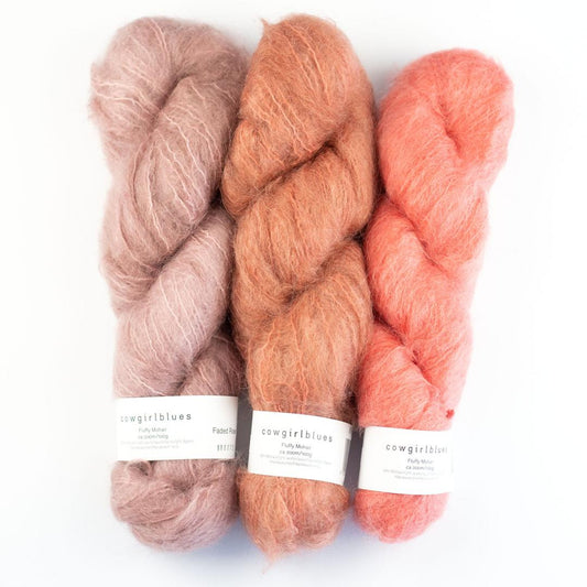 Fluffy Mohair - CowgirlBlues