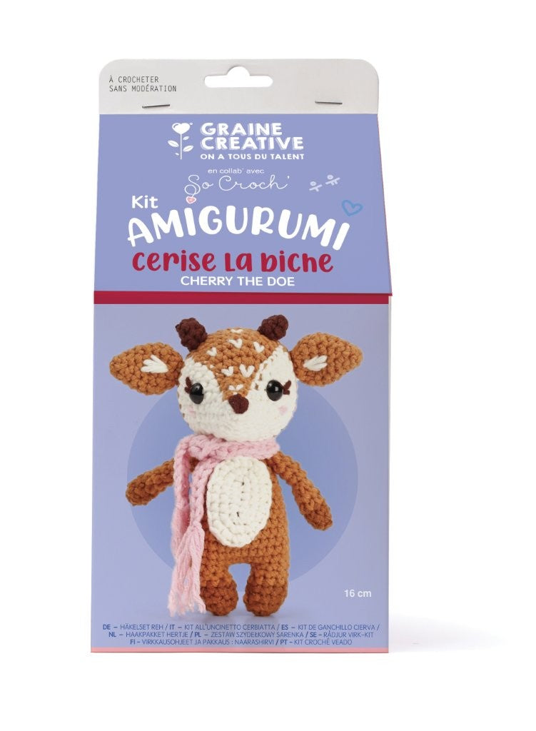 Kit de crochet - Cerise la biche