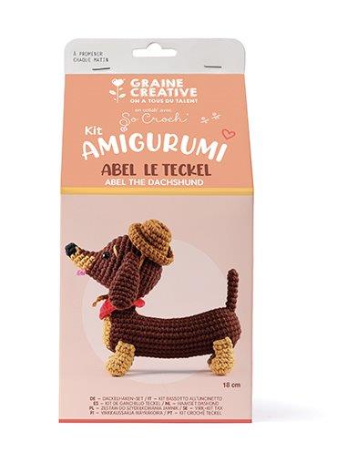 Kit de crochet - Abel le teckel