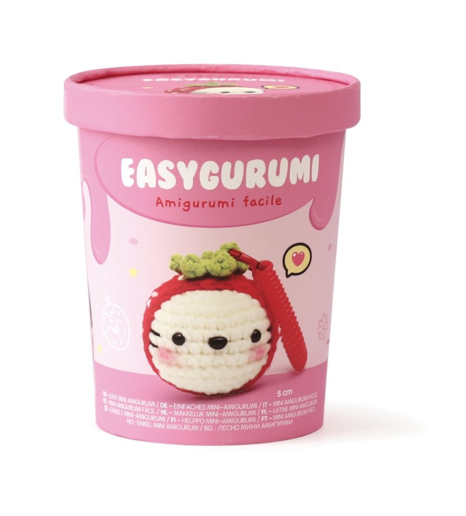 Kit de crochet - Easygurumi Fraise