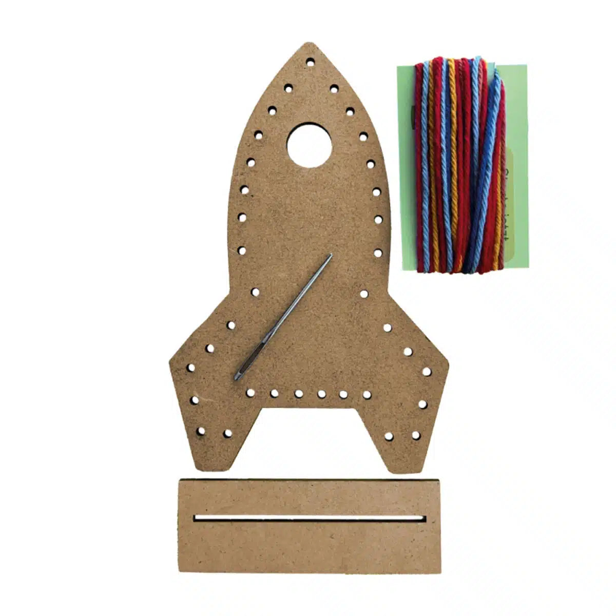 Mikiprojekt – Kit de broderie Fusée