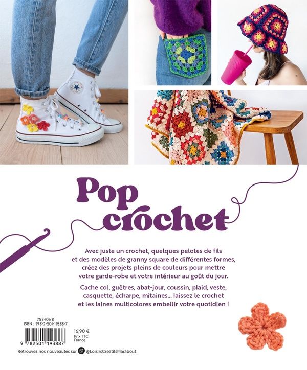 Pop crochet : nouveaux projets, 37 projets simples & originaux