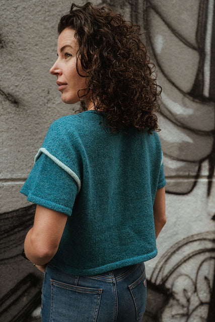 Patron de tricot - Nuit Blanche Tee
